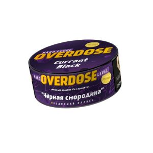 Табак для кальяна Overdose (Овердос) - Curant Black (Черная смородина) 25гр.