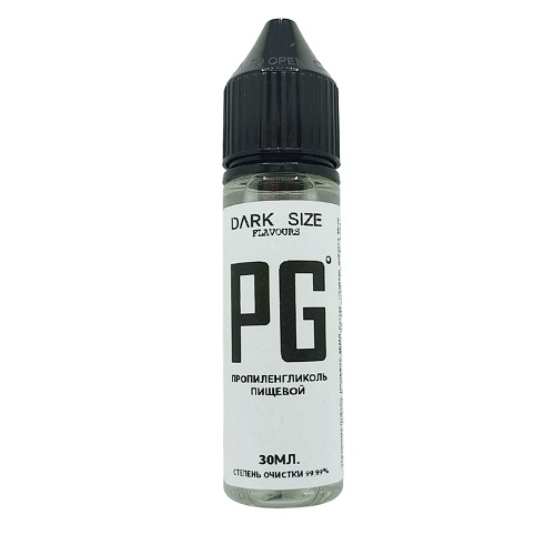 PG Пропиленгликоль пищевой 30мл (DARK X SIZE)