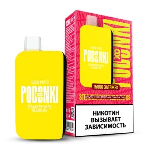 PODONKI XO 15000 - Strawberry apple banana ice