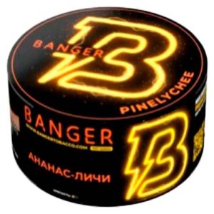Табак для кальяна Banger (Бэнгер) - PineLychee (Ананас, Личи) 25гр.
