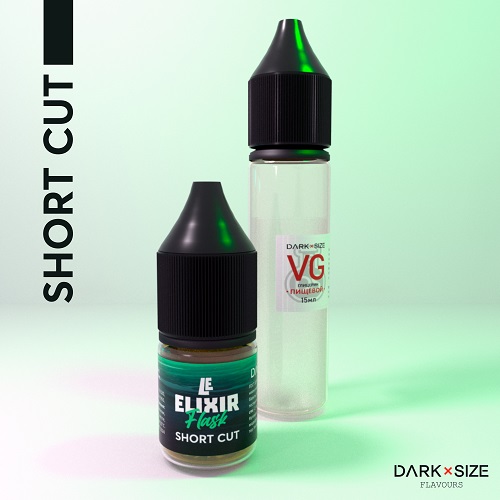 Ароматизатор DARK X SIZE Le Elixir - Flask (Энергетик, яблоко, киви) (SHORT+)