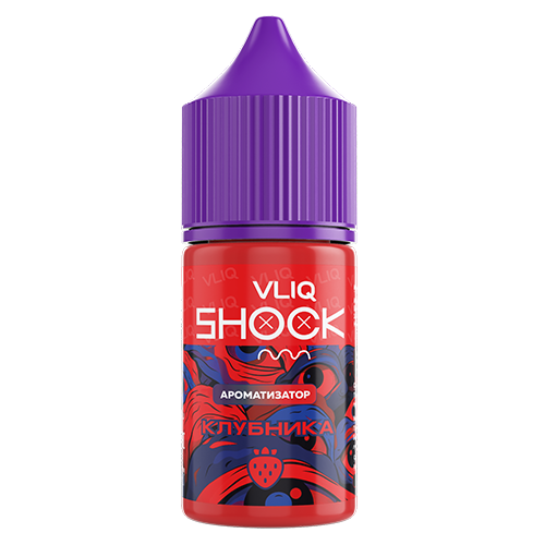 Ароматизатор VLIQ Shock - Клубника (Strawberry Shockwave) 12мл