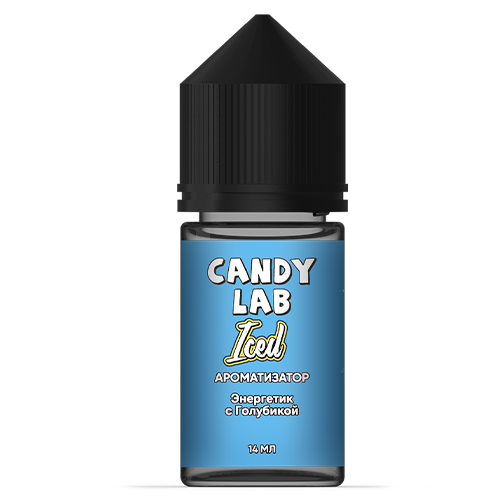 Ароматизатор CandyLab Iced - Энергетик с голубикой (Blue Energy) 14мл