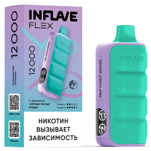 INFLAVE FLEX 12000 - Мятные Лесные Ягоды