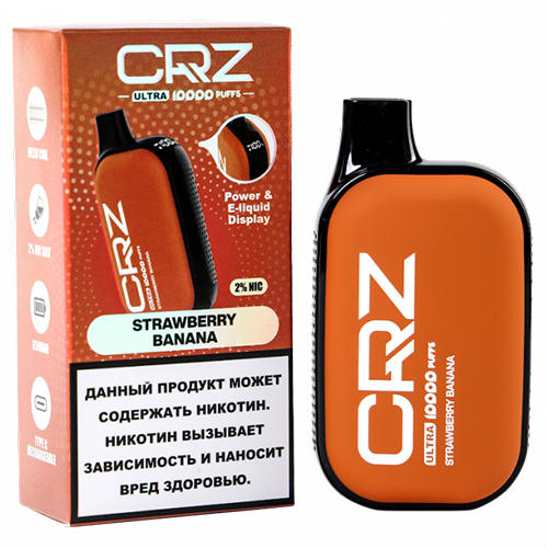 CRZ ULTRA 10000 - Клубника Банан (Strawberry Banana)