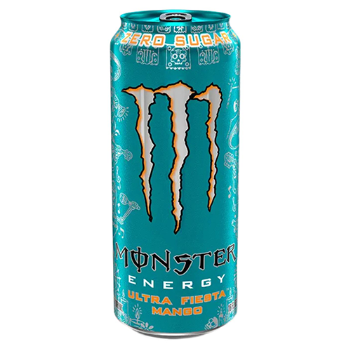 Энергетический напиток Monster Energy - Ultra Fiesta Mango (Zero Sugar) 500 мл (Холодный манго)
