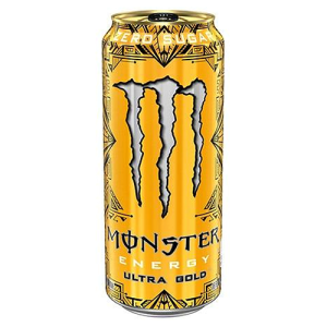 Энергетический напиток Monster Energy - Ultra Gold (Zero Sugar) 500 мл (Золотистый ананас)