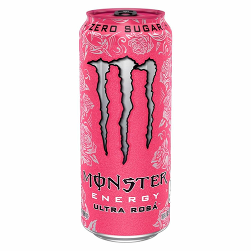 Энергетический напиток Monster Energy - Ultra Rosa (Zero Sugar) 500 мл (Сладкий грейпфрут)
