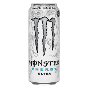 Энергетический напиток Monster Energy - Ultra White Zero (Zero Sugar) 500 мл (Легкий цитрус)