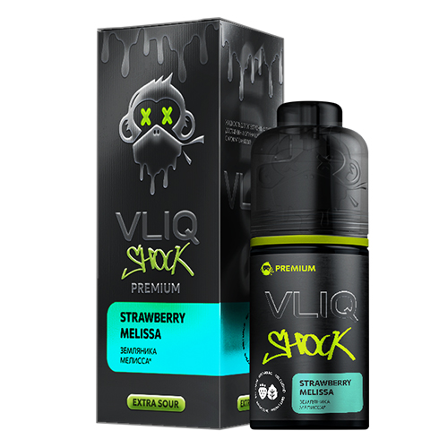Ароматизатор VLIQ Shock PREMIUM - Земляника мелисса (Sreawberry Melissa) 12мл
